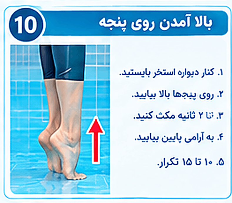 ورزش های آب درمانی