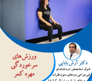 ورزش‌های اصلاحی در سرخوردگی مهره کمر